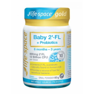 Life Space Baby j金装婴儿益生菌粉 60g(6月-3岁)(新包装) Life Space Baby j金装婴儿益生菌粉 60g(6月-3岁)(新包装)